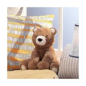 Lambs Ivy Sierra Sky Oso de peluche de peluche marrón_5