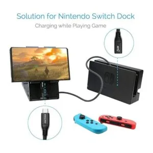 RIITOP Cable de extensión USB C corto 2 pies extensor_3