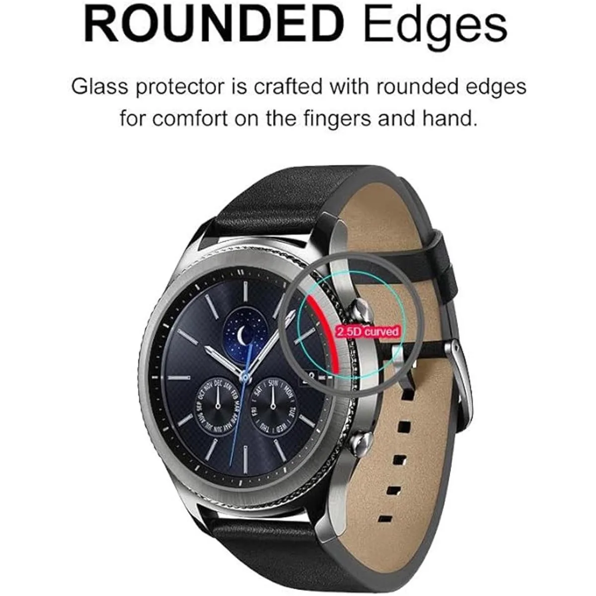 Supershieldz diseñado para Fossil Gen 5 Smartwatch Carlyle_4