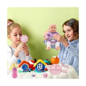 SOTOGO Juego de 34 piezas para el cuidado de la muñeca de_2