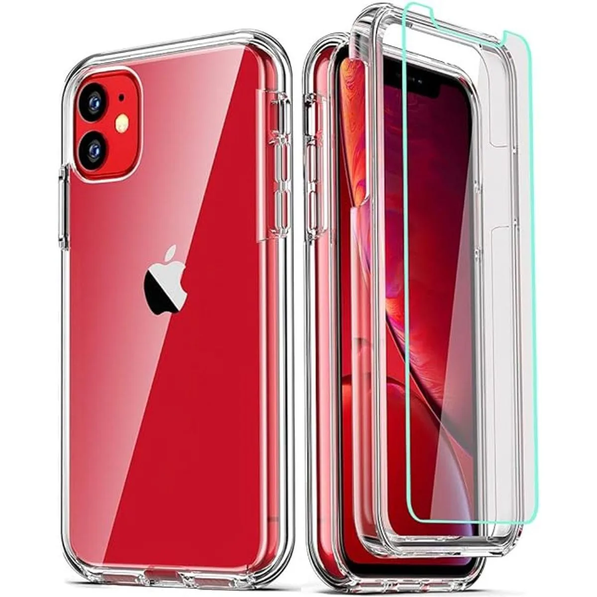 COOLQO Compatible con iPhone 11 y 2 protectores de_1