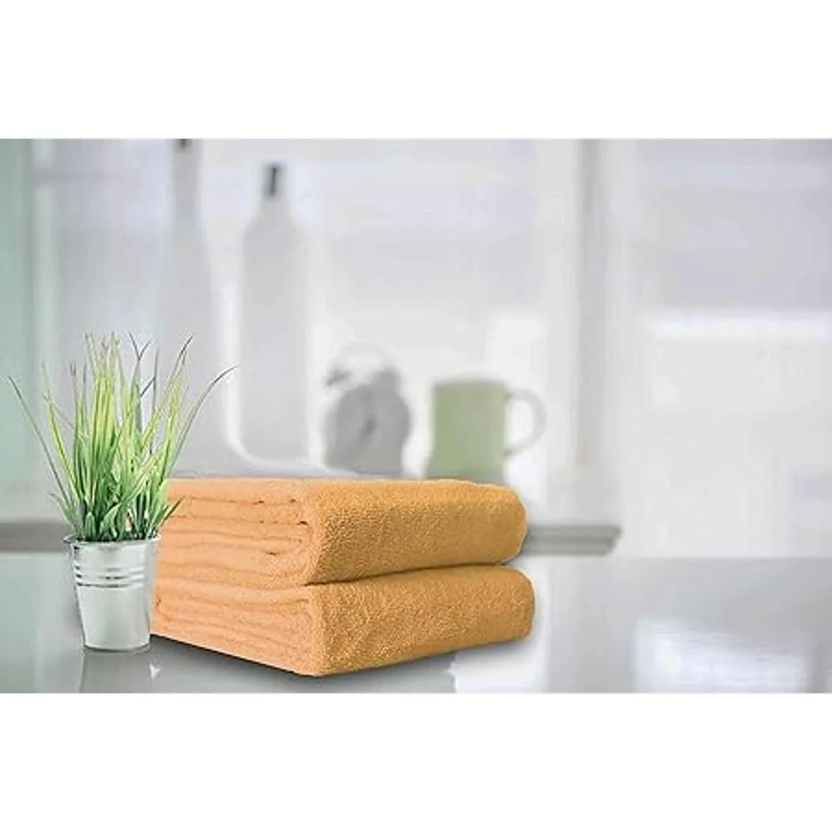 Elvana Home Juego de toallas para uso diario 8 unidades