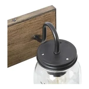 LNC Accesorios de tocador de baño luces de tarro de masón_3