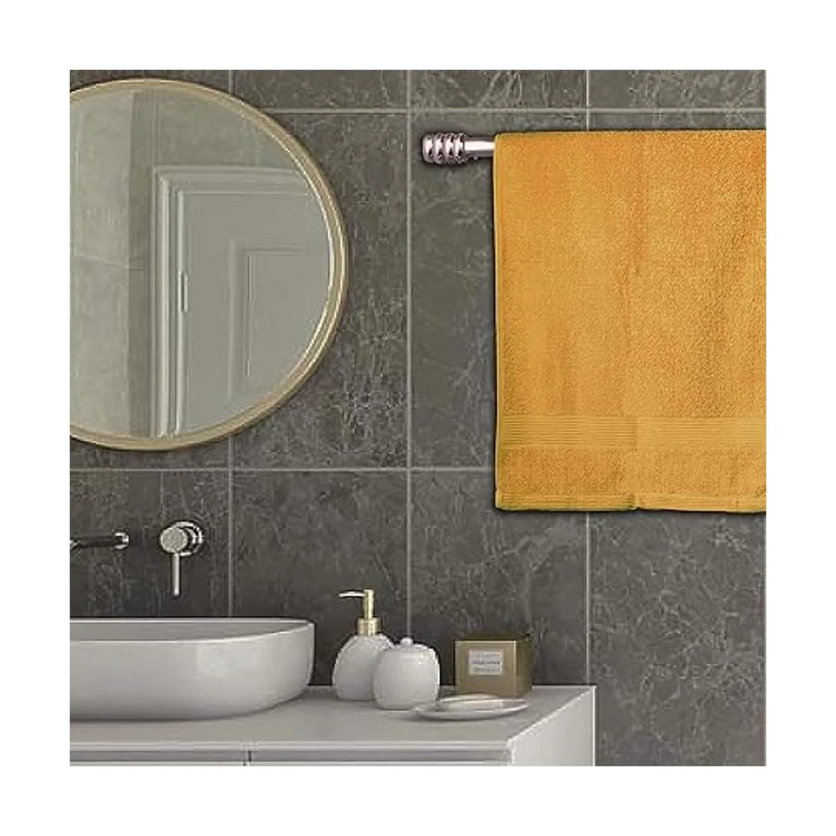 Elvana Home Juego de toallas para uso diario 8 unidades