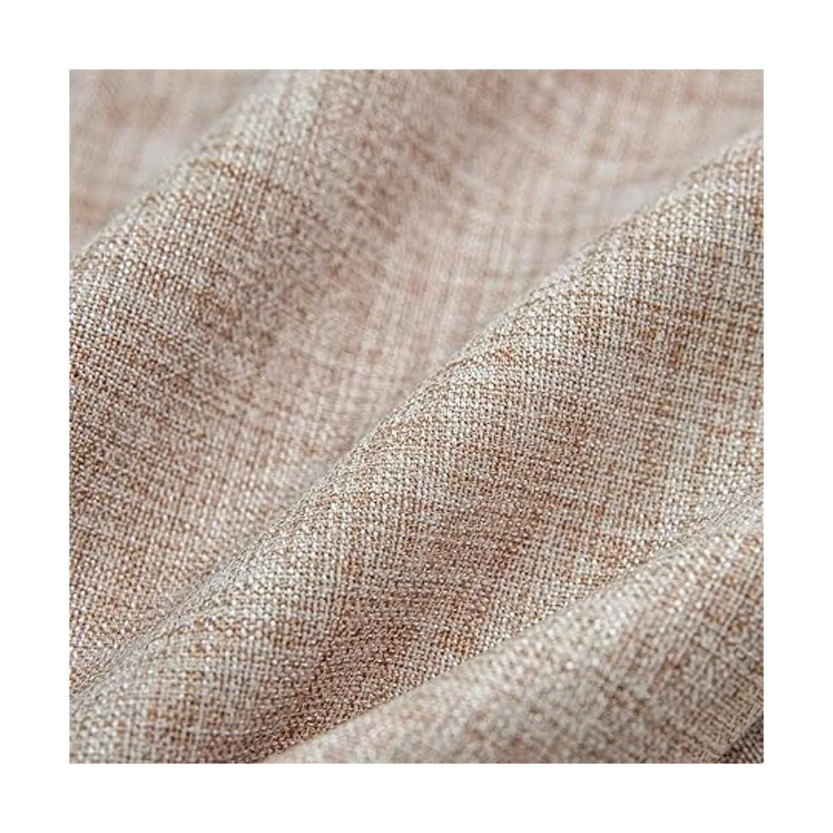 GLORY SEASON Mantel lavable de arpillera rústica de lino