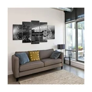 LevvArts Lienzo grande de 5 piezas para pared diseño_5