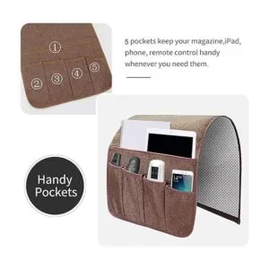 SYSOV Organizador de reposabrazos para sofá soporte de_4