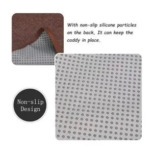 SYSOV Organizador de reposabrazos para sofá soporte de_3