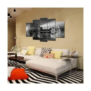 LevvArts Lienzo grande de 5 piezas para pared diseño_4