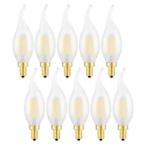 CRLight LED Candelabro Bombilla equivalente a 25 W 250