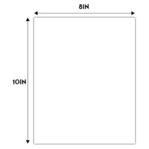 Golden State Art Paquete de 100 tableros de respaldo