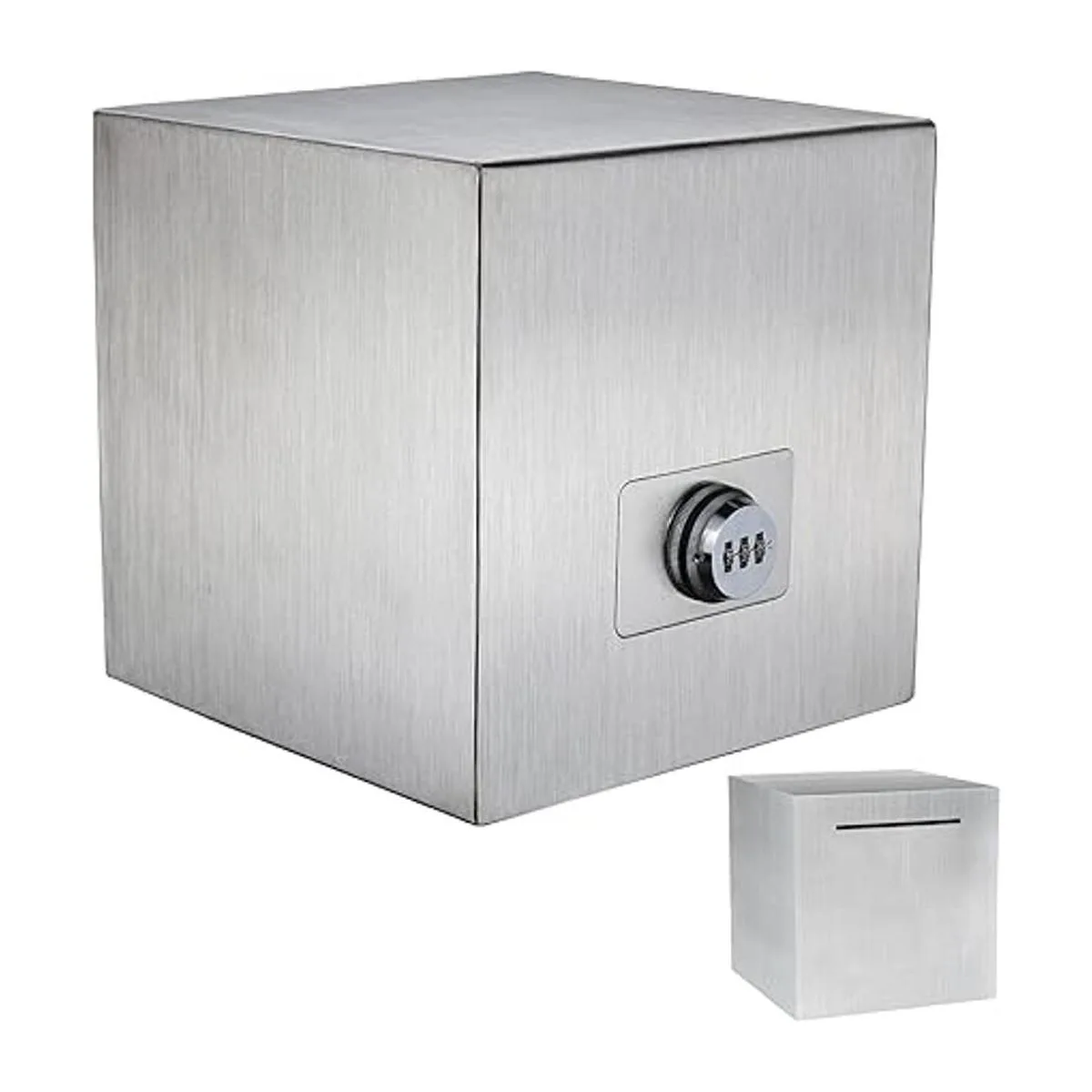 Alcancía de acero inoxidable con contraseña caja de