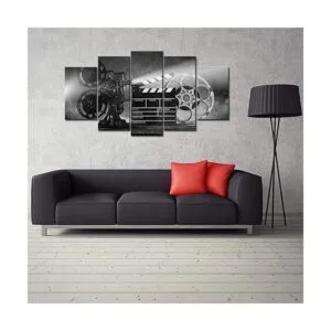 LevvArts Lienzo grande de 5 piezas para pared diseño_3