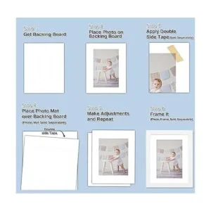 Golden State Art Paquete de 100 tableros de respaldo