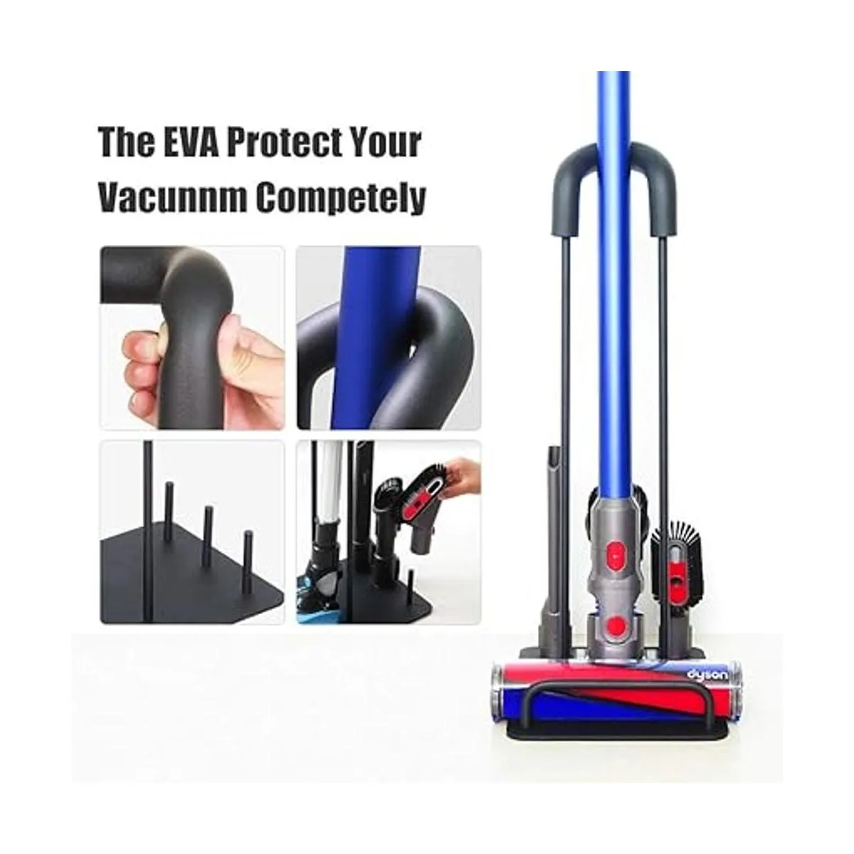 Liboer Soporte de vacío para aspiradora y soporte de metal_3