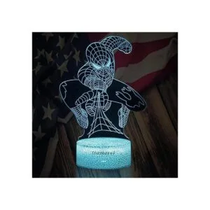 Spiderman Toys Luz nocturna para niños regalo de_3