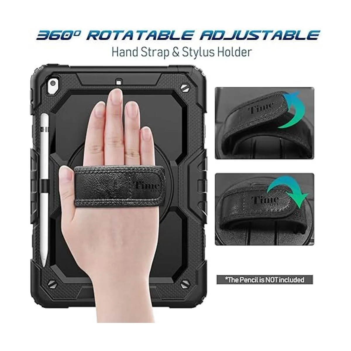 Timecity Funda para iPad de 987 generación de 26_4