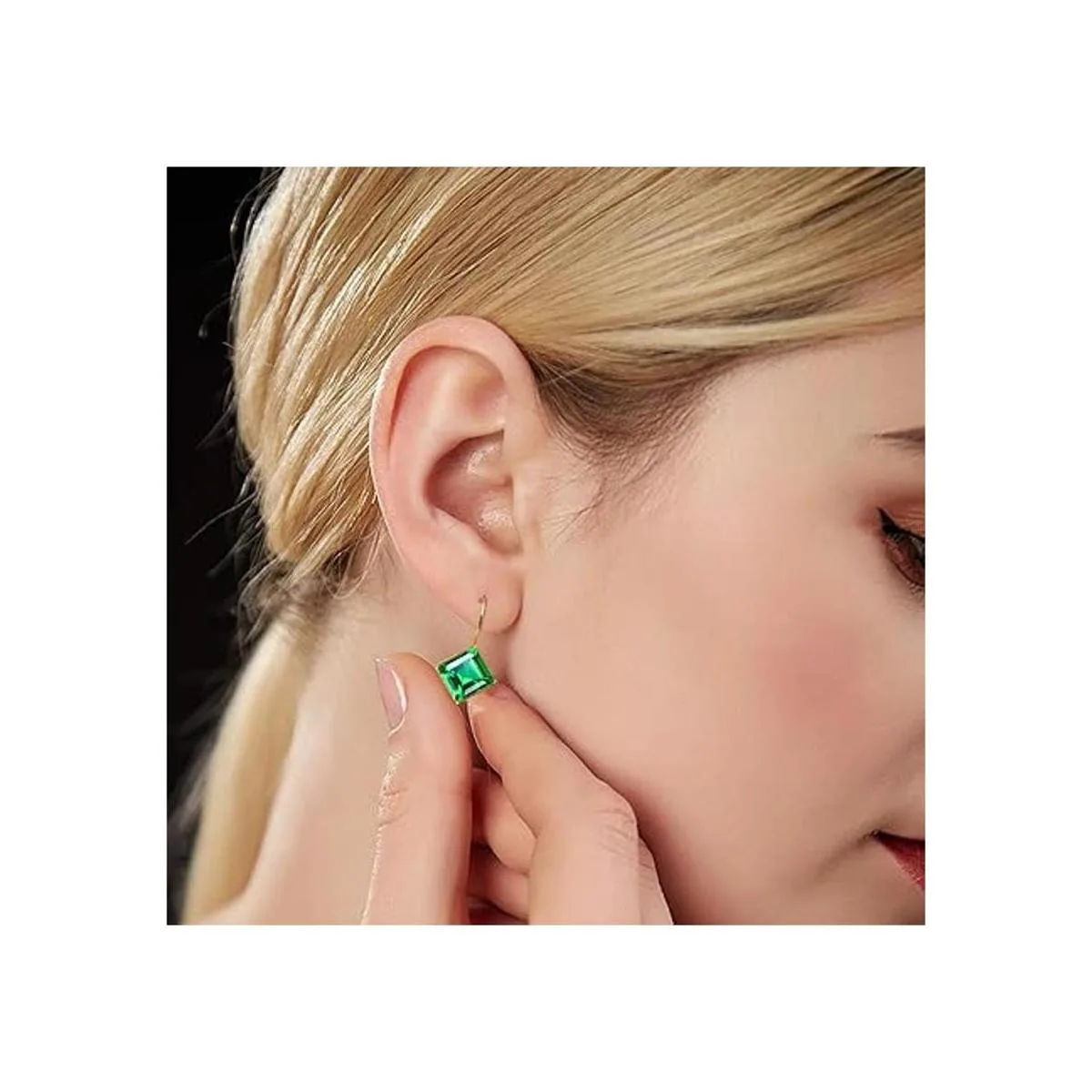 Leverback Cabochon Earring Setting 20 Pieces Brass Lever