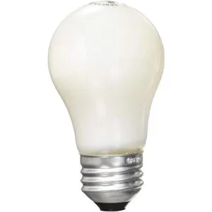 GE Bombilla de luz blanca suave A15 de 15 W paquete de 8_1