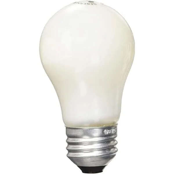 GE Bombilla de luz blanca suave A15 de 15 W paquete de 8_1