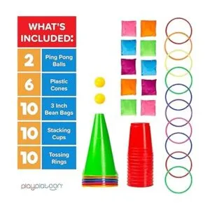 Juego de 38 piezas 5 en 1 Carnaval al al aire libre Juegos_2