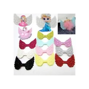 Paquete de 30 apliques de alas de ángel para coser en_5