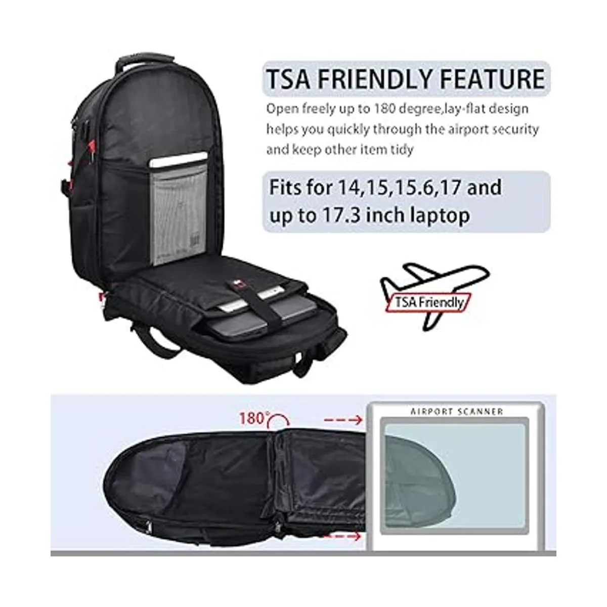 Mochila para laptop de 17 pulgadas impermeable extra_4