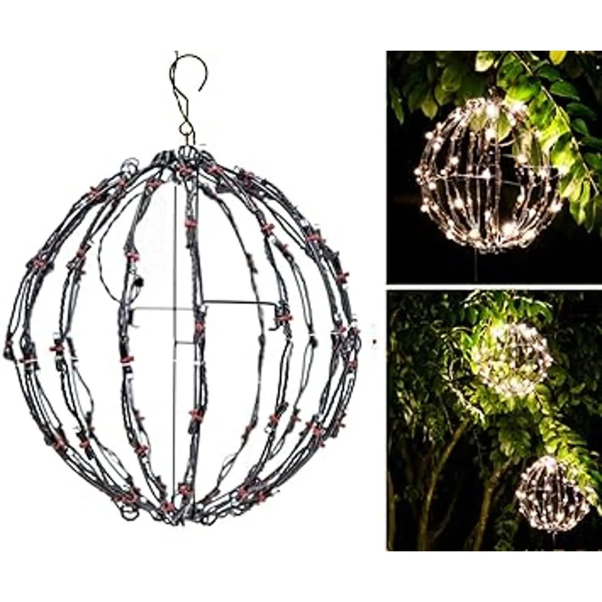 Elf Logic Bola de luz LED para exteriores de 12 pulgadas