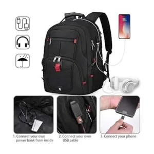 Mochila para laptop de 17 pulgadas impermeable extra_3