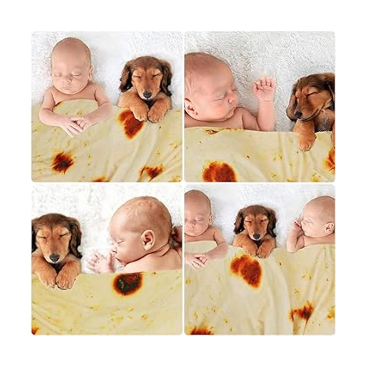 Admitrack Cobija ligera de tortilla manta redonda de_2