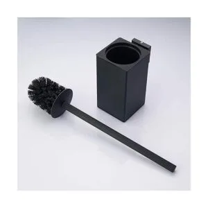 Soporte para escobilla de inodoro color negro soporte de_5