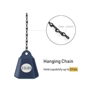 Cadena colgante para comederos de pájaros baños de