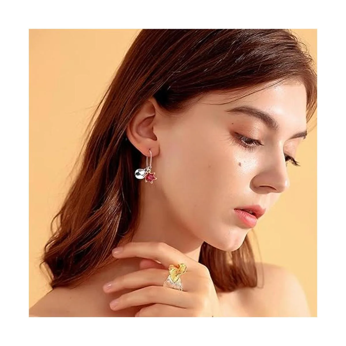 Pendientes a granel 100 unidades de ganchos de alambre