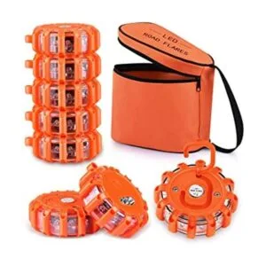 AK Paquete de 8 luces LED de advertencia intermitente de_1