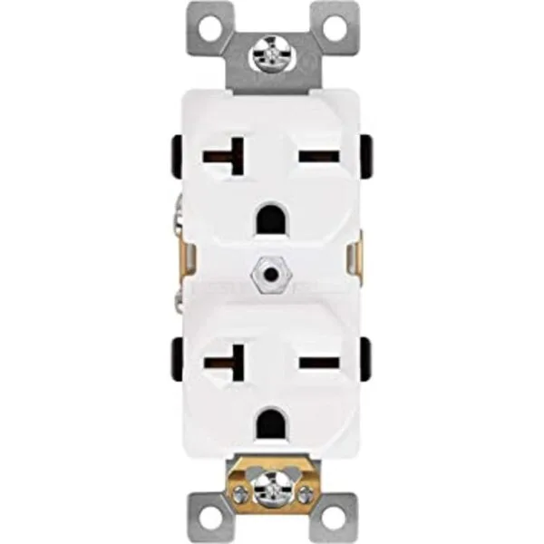 ENERLITES Receptáculo dúplex toma de pared eléctrica de