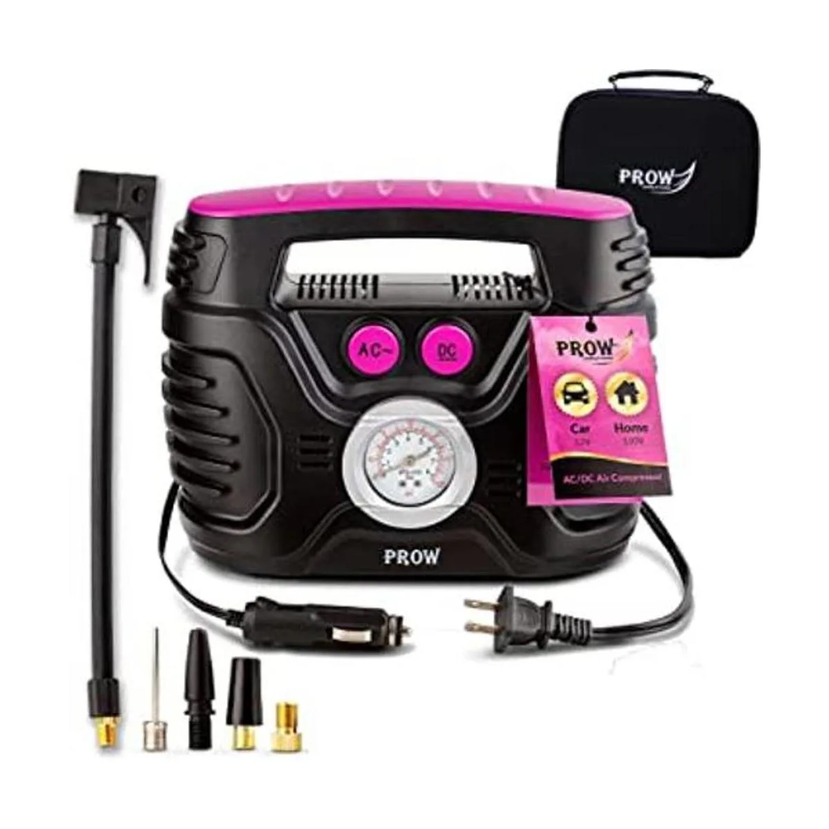 PROW Compresor de aire portátil inflador de neumáticos_1