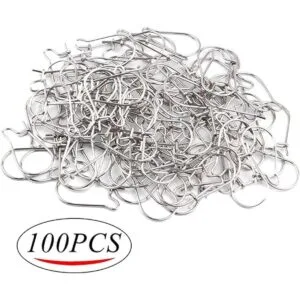 Pendientes a granel 100 unidades de ganchos de alambre