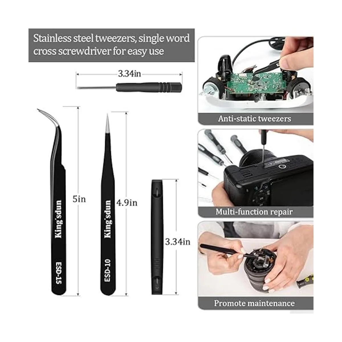 Juego de destornilladores Torx 12 en 1 destornilladores