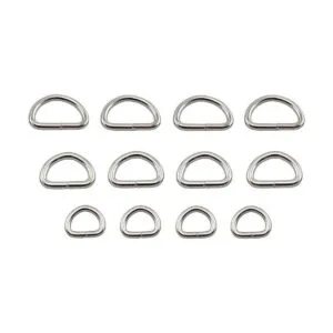 SDTC Tech Juego de 12 anillas en D multiusos de metal de_5