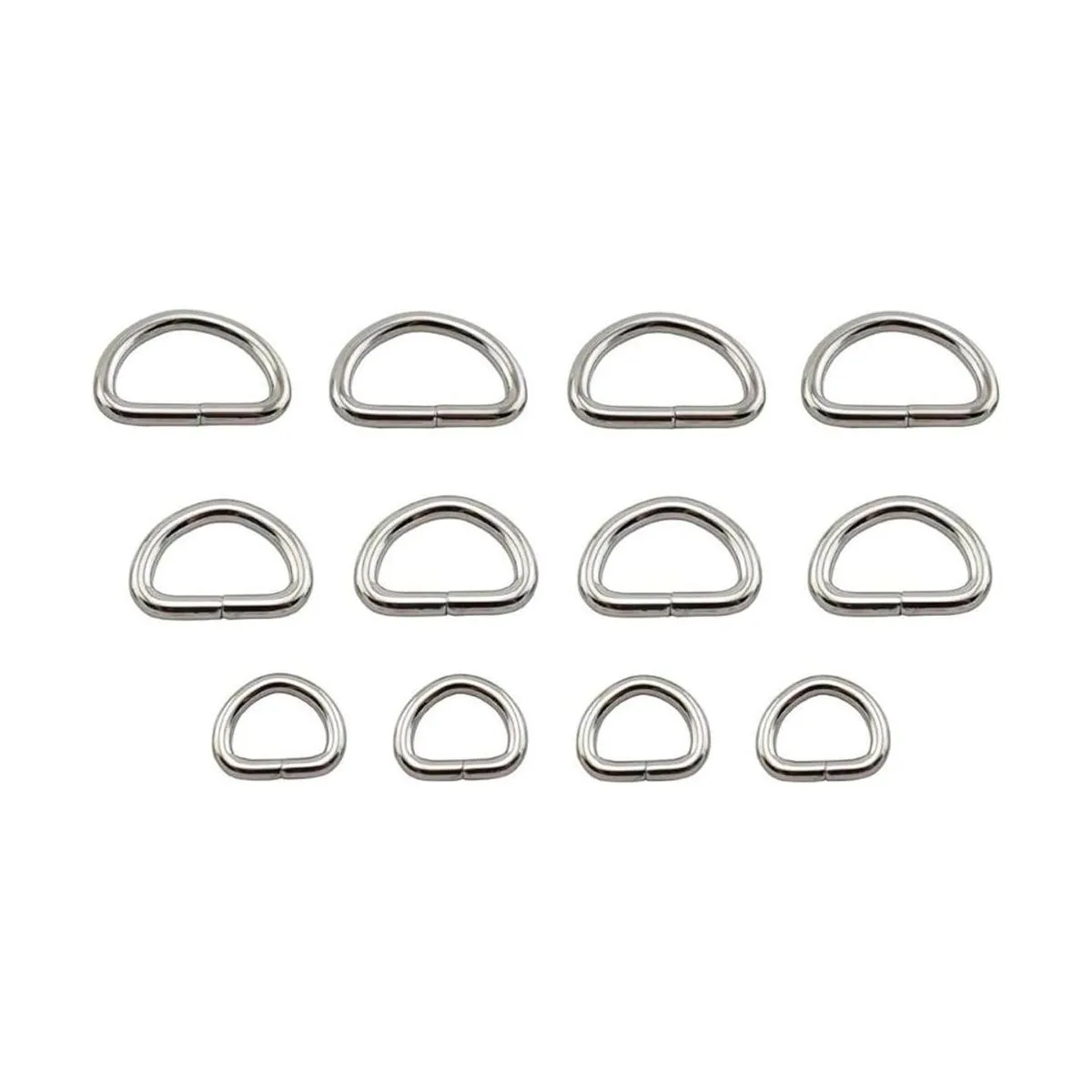 SDTC Tech Juego de 12 anillas en D multiusos de metal de_5