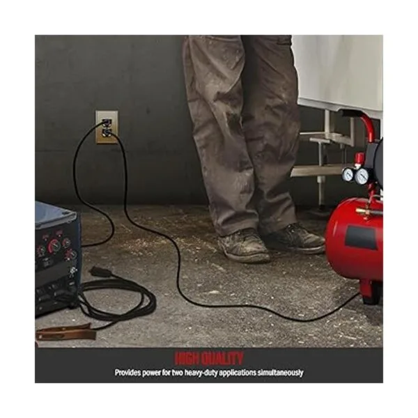 ENERLITES Receptáculo dúplex toma de pared eléctrica de