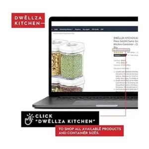 DWLLZA KITCHEN Grandes recipientes herméticos para_5