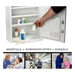 AdirMed Armario de Medicina con estante extraíble y_6