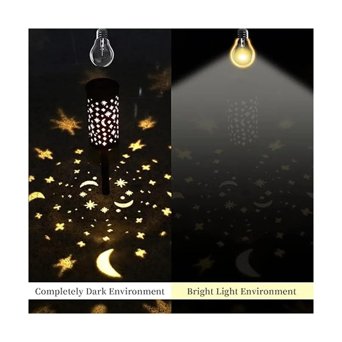 Paquete de 6 luces solares para exteriores jardín_6