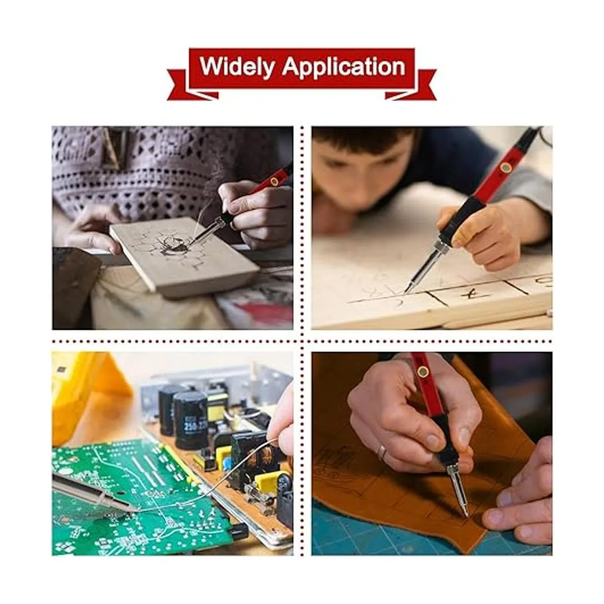 Kit de quema de madera para principiantes 73 piezas