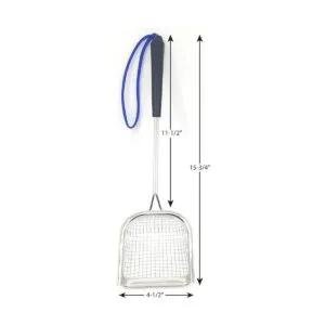 Sand Dipper Cuchara cuadrada para gatos Cuchara larga de