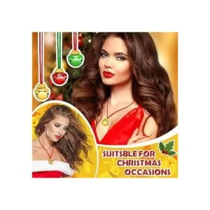 36 collares de campana de Navidad collares de Navidad con_4