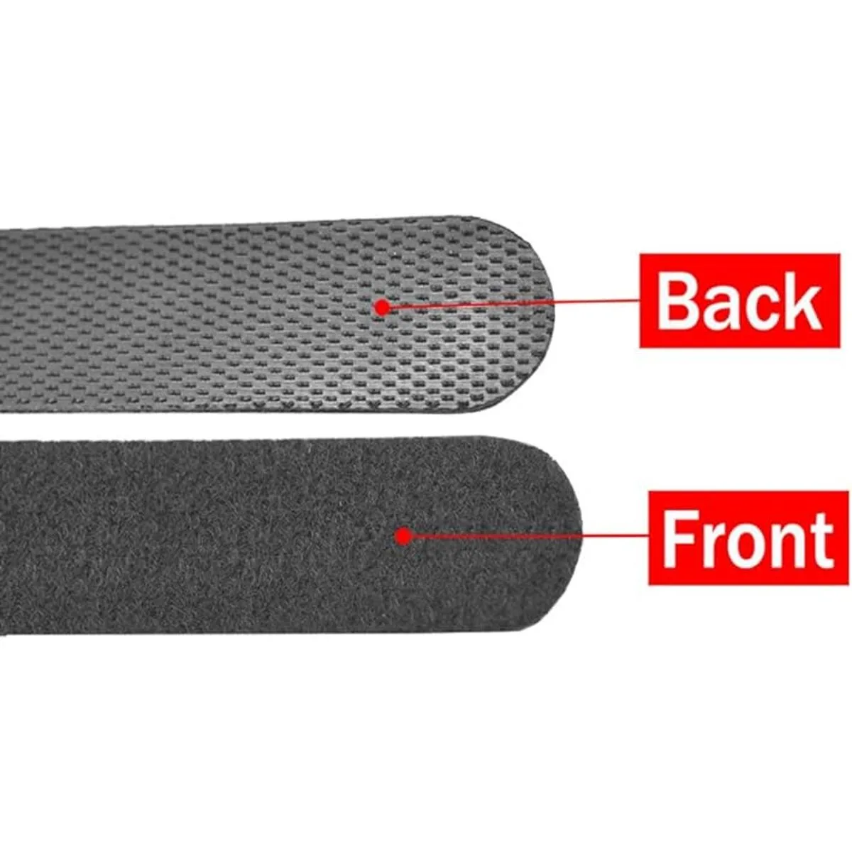 Superun 50 piezas negras de 10 pulgadas organizador de_3