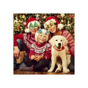 Max Fun 12 lentes de Navidad con purpurina marcos de_3