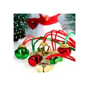 36 collares de campana de Navidad collares de Navidad con_3